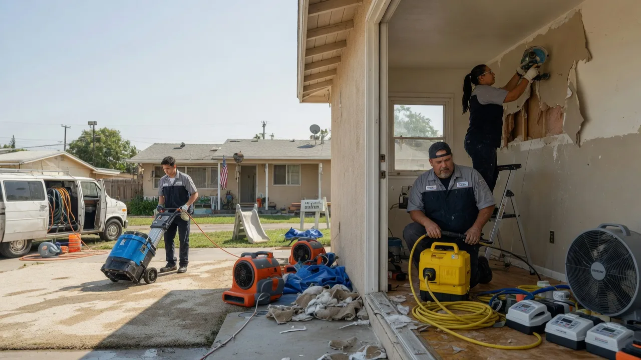 Water Damage Restoration in Springville, CA near me